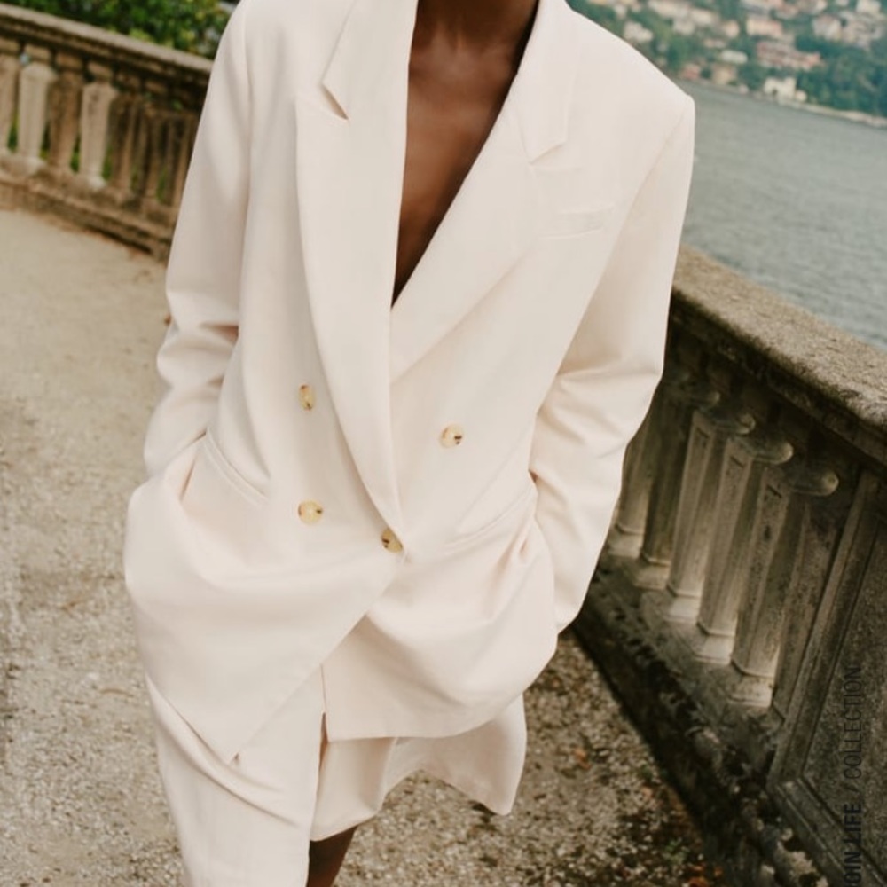 Rustic blazer TRF